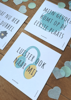 SCHEIDING affirmatie set