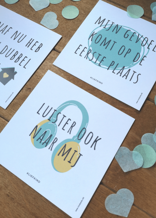 SCHEIDING affirmatie set