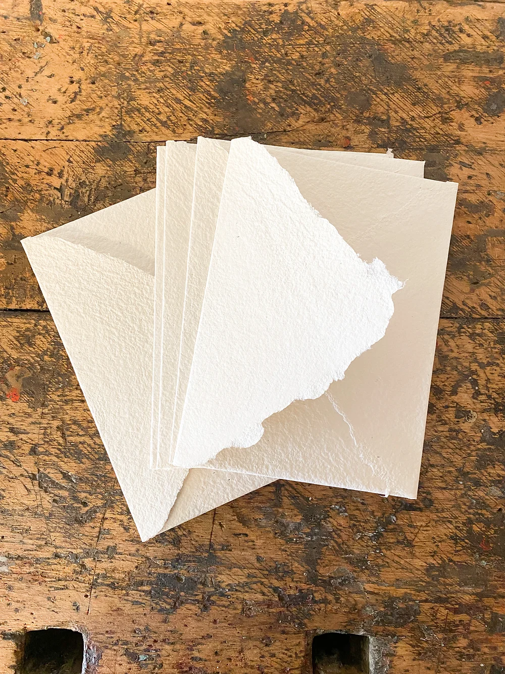 handgeschepte enveloppen